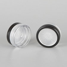 4 Piezas Mini Contenedores de Maquillaje Belleza Polvo Puff Estuche Vacío Viaje
