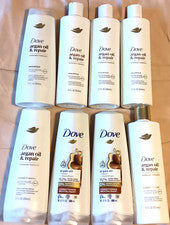 Champú y acondicionador Dove Damage Therapy lote de 8 reparación de aceite de argán 12 oz #6261