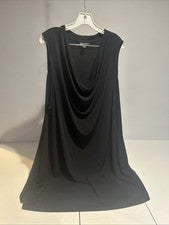 Vestido sin mangas negro Fashion Bug para mujer talla 2X