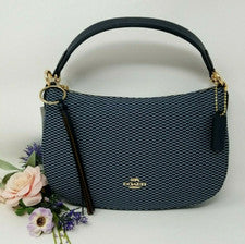 🌟🌷 Bandolera Coach Sutton en azul marino medianoche **AUTÉNTICA** NUEVA CON ETIQUETAS🌟🌷