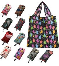 Bolsa de Compras Reutilizable Resistente Impermeable Plegable Bolsas de Comestibles Reino Unido 1/5
