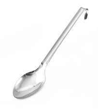 Cuchara para servir 11"/13"/15" con mango de gancho utensilio de catering cucharas de acero inoxidable