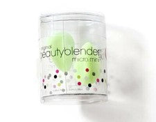 BATIDORA DE BELLEZA ORIGINAL MICRO MINI Maquillaje Esponja Verde Lima Herramienta Juego de 2 piezas Nuevo