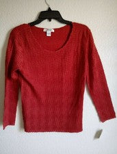 RAFAEL TOP ELÁSTICO/HEBILLA MUJER MANGA LARGA NARANJA-TALLA L JUNIOR NUEVO CON ETIQUETAS