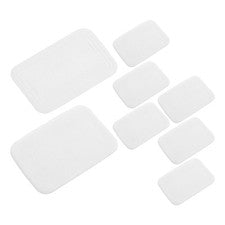 Esponja mezcladora base belleza polvo prensado soplo maquillaje suave 8 piezas