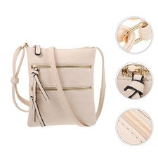 Bolso de hombro pequeño para mujer con bolsillos bolsa de moda