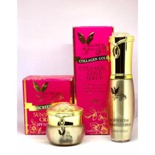 Set Perfecto Cuidado Facial Mache're Colágeno Dorado Serum + Protector Solar SPF50 PA+++