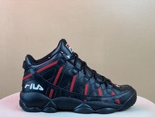 Espaguetis Fila Stackhouse negro/rojo para hombre 9,5