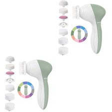 Cepillo de masaje para el cuidado de la piel de 2 piezas herramientas de lavado facial de limpieza facial