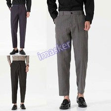 Pantalones informales de negocios para hombre Pantalones de moda Longitud regular Ligeramente elásticos