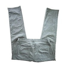 Pantalones de mezclilla de mezcla de spandex de diseñador de la marca J gris oscuro talla 33x31 para hombre NUEVO