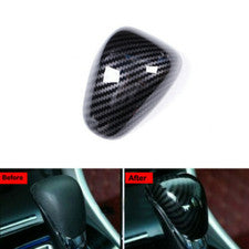Interior Decor For Honda Accord 13-17 Carbon Fiber Gear Shift Knob Cover Trim
