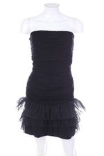 Vestido NAF NAF Layer Look M negro NUEVO