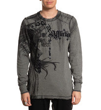 Camisa térmica reversible Affliction Indian Chief para hombre