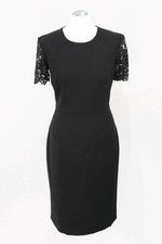 Vestido mujer French Connection talla 38 negro NUEVO vestido recto vestido camisero vestido