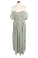 Vestido maxi mujer Anaya talla 40 verde