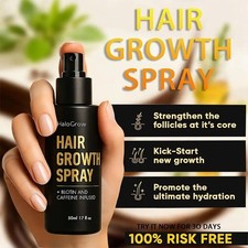 Spray espesante orgánico para el crecimiento del cabello Halo Grow cuidado nutritivo del cabello 50 ml EE. UU.