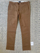 Pantalones chinos Grayers para hombre ajustados 33W/32 color silla estilo preppy