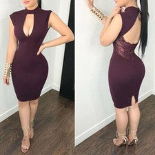 Moda Vestido De Mujer Casual Elegante Noche Vestidos De Fiesta Cortos Ropa Fina