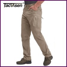 Pantalones ligeros de verano para hombre pantalones de pesca al aire libre senderismo nailon.