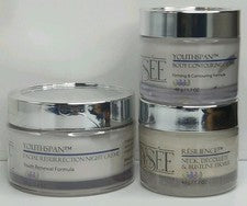 ELYSEE Cuidado de la Piel Lote de 3 - Youthspan Crema Facial/Cuerpo y Cuello y Pecho Firmante