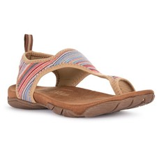 Sandalias de tanga Trespass para mujer tejidas textiles con plantilla acolchada superior - Beachie