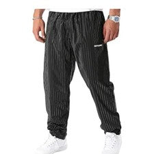 Pantalones de chándal negros Sixth June para hombre medianos ropa de calle diseñador agotados