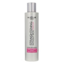 Mascarilla alisadora de cabello Kativa queratina sin plancha cuidado extremo anti frizz suavizante