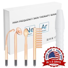 Máquina Portátil Para Terapia De Alta Frecuencia Facial Acné Manchas Arrugas NUEVO