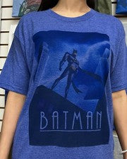 Camiseta Batman la Serie Animada Hombre s-3x Manga Corta Años 90 Estilo Suave