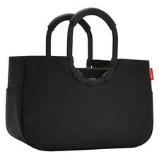 reisenthel loopshopper M frame black cesta de la compra repelente al agua bolso de mano