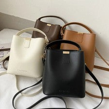 Lo último Moda Gran Capacidad Tendencia Mujeres Bolso Imitación Cuero Bandolera Bolso de Mano