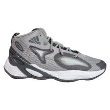Adidas Hombres 11.5 Exhibit A Mid Zapatos de Baloncesto Tenis Gris H68703