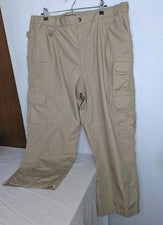 5.11 Tactical 42 x 30 Caqui Ripstop Hombres Uniforme Grande Pantalones de Carga Utilidad 74273