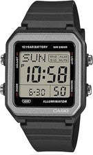 CASIO Collection STANDARD Hombre Negro Reloj Pulsera Cronómetro W-221H-1AJF JPN