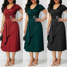 vestidos ropa de moda para mujer largos de fiesta casuales elegantes nuevo encaje