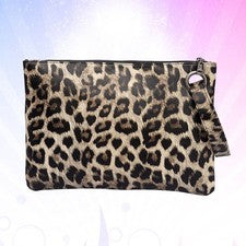 Bolso de Mano de Grano de Leopardo para Mujer para Cartera Sobre Cartera Moda Estampado Hombro