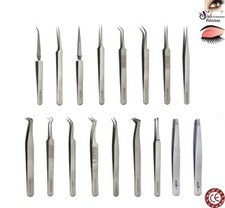 Pinzas de extensión de pestañas Beauty volumen ruso pestañas 3D 4D 6D todo tipo