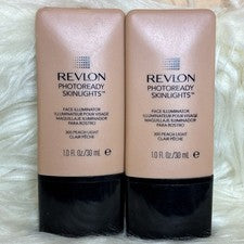 2x Iluminador facial Revlon PhotoReady Skinlights #300 LUZ MELOCOTÓN. Precintado