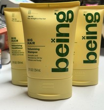 Champú voluminizador y 2 acondicionadores Being Big Hair -12 fl oz tipo de cabello 1A-1C