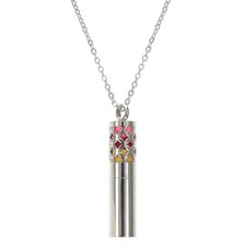 Oil Diffuser Necklace Stainless Steel Aromatherapy Perfume Pendant Fragrance
