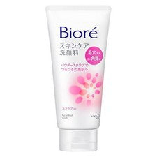 Biore, lavado facial para el cuidado de la piel, 130 g, exfoliante (paquete de 1)