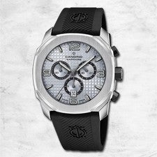 Reloj De Hombre Candino De Caucho Negro Reloj Deportivo Candino UC4774/3