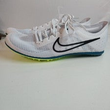 Nike Zoom Rival Puntas de Pista para Hombres 9.5 DR2733-102 Blanco Voltio Sprint Distancia XC R