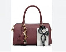 ALDO Knowsley Bolso Bandolera Pequeño Cuero Sintético Mujer Asa Superior - Vino