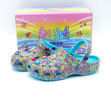 Zuecos Crocs Lisa Frank 207737-4SM Multi Talla 5Y Juvenil/7 Para Mujer