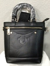 True Religion HS LOGO CREMALLERA TOTE Talla OS, Nuevo Con Etiquetas.