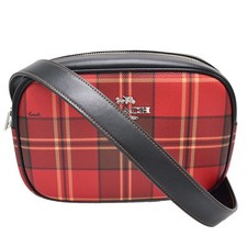 Nuevo bolso bandolera Coach para mujer Jamie para cámara bolso de mano tartán logotipo a cuadros