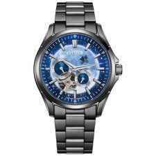 CITIZEN NH9144-55L E.T. Limited 350 Automático Corazón Abierto Reloj Caja Jap...