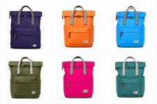 Mochila pequeña Roka Canfield B de nailon/lona reciclada bolsa ecológica